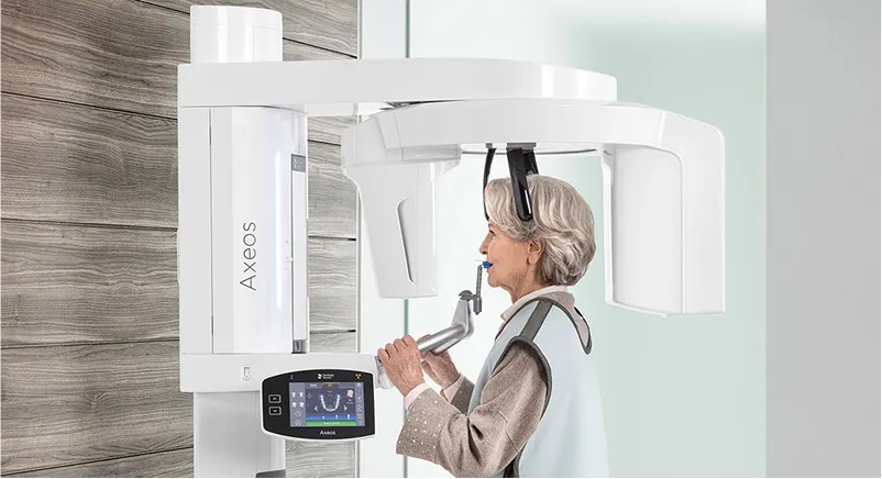 Dentsply Sirona Axeos: Pozycjonowanie pacjenta