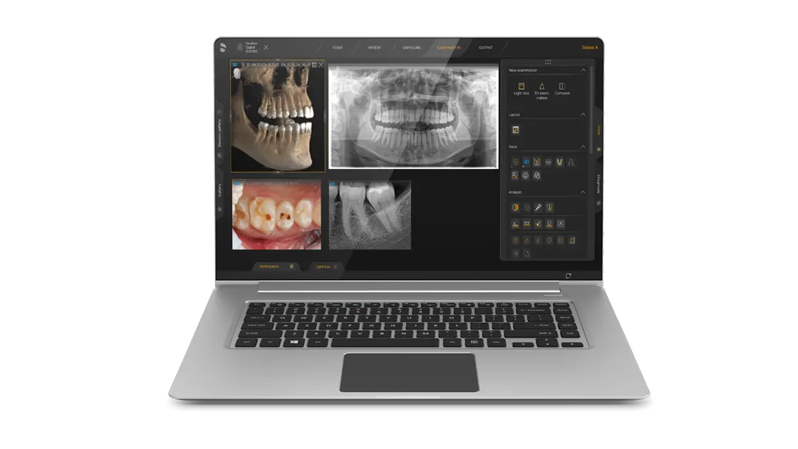 Dentsply Sirona Orthophos E: Integracja z Systemem Sidexis 4