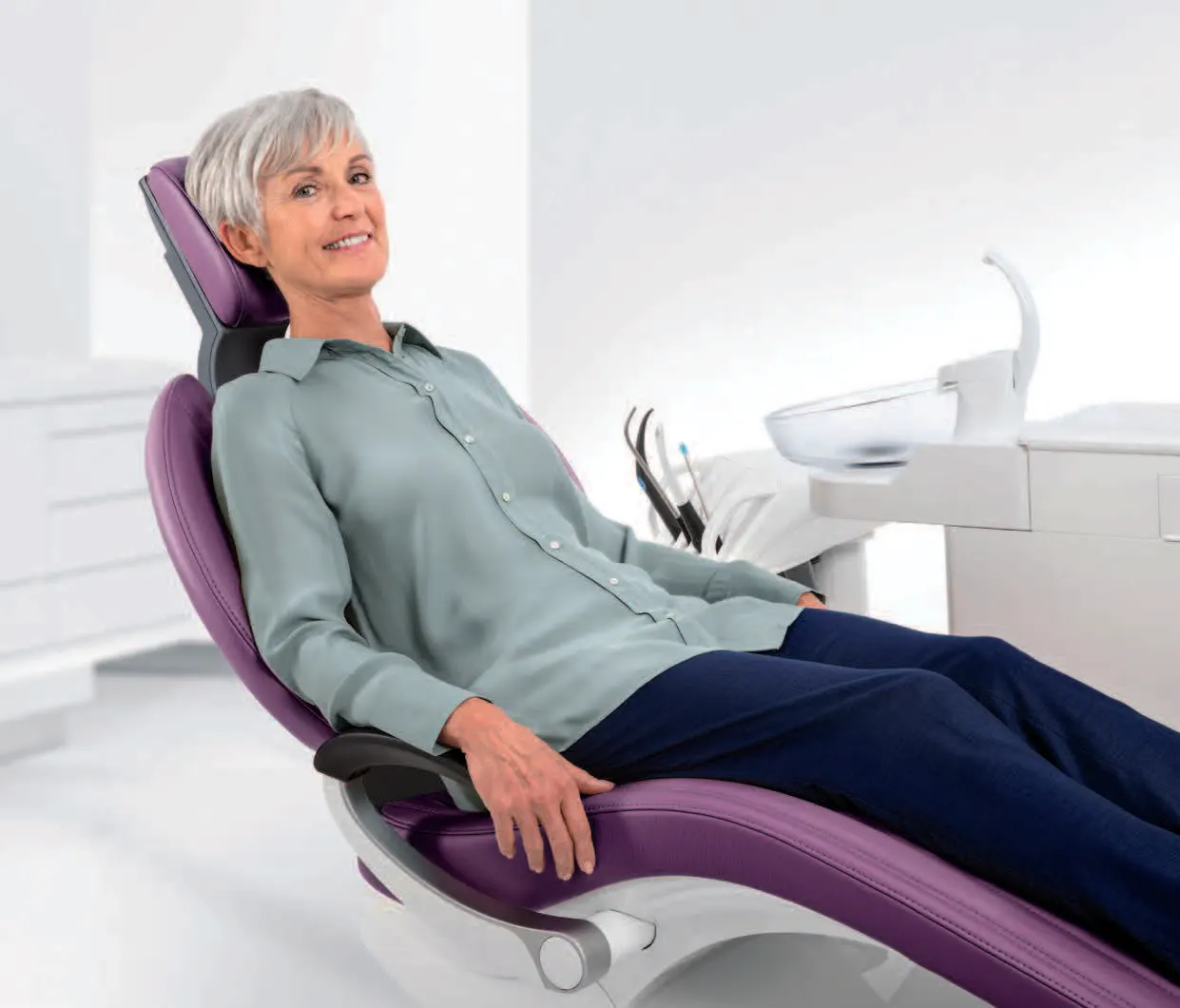 Dentsply Sirona AXANO: Ergonomiczne pozycjonowanie pacjenta