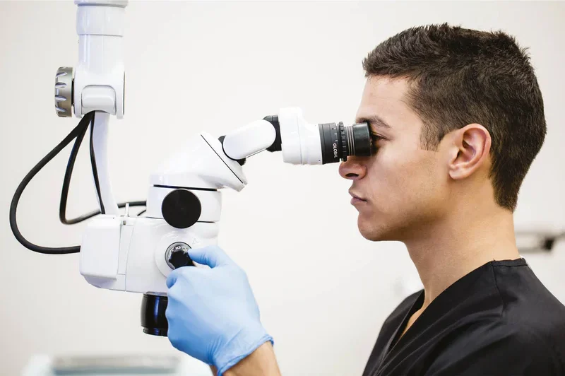 Mikroskop dentystyczny Global A3: ULEPSZONA ERGONOMIA