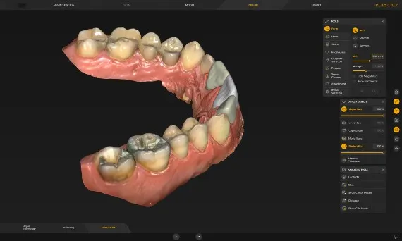 System Dentsply Sirona InLAB: Moduł interfejsu