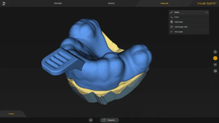 System Dentsply Sirona InLAB: Łyżki wyciskowe
